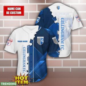 Gillingham Personalized Name 3D Baseball Jersey Shirt Product Photo 1