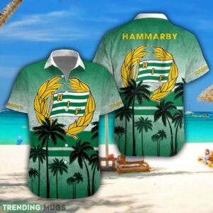 Hammarby Fotboll Hawaiian Shirt Summer Gift For Men And Women Hawaiian Shirt