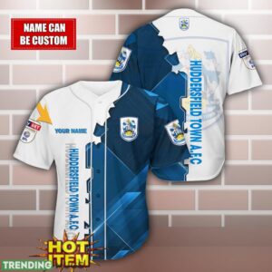 Huddersfield Town A.F.C Personalized Name 3D Baseball Jersey Shirt Product Photo 1
