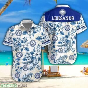 Leksands Hawaiian Shirt Tropical Style Summer Gift For Men And Women Product Photo 1