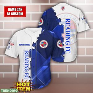 Reading F.C Personalized Name 3D Baseball Jersey Shirt Product Photo 1